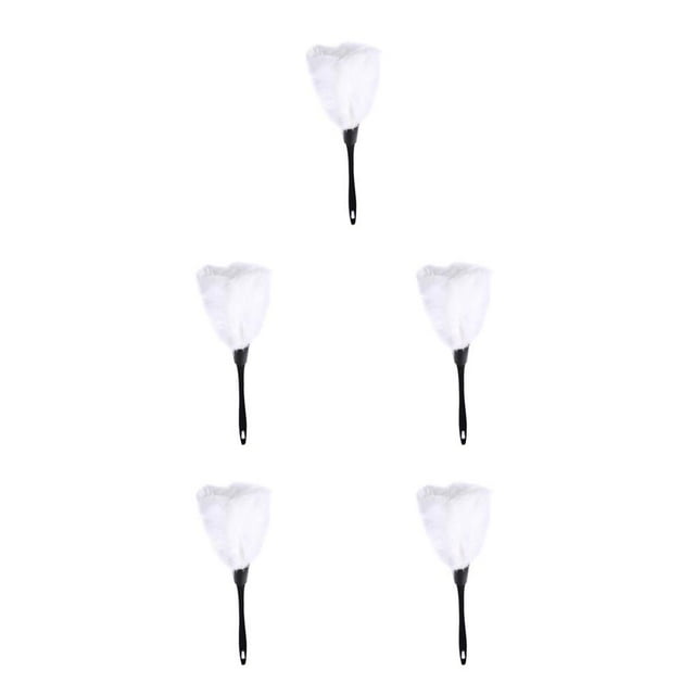 Injueey Plumero de 35cm, cepillo para polvo, cepillos de limpieza antiestáticos, decoraciones, suministros para teclado, dormitorio, baño, cocina, Type2 NO2 Injueey CBP021002
