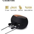 thumbnail image 3 of Sound Town X6 Waterproof Portable Bluetooth Speaker, TWS Bluetooth, IPX54, Stereo, 3 of 3