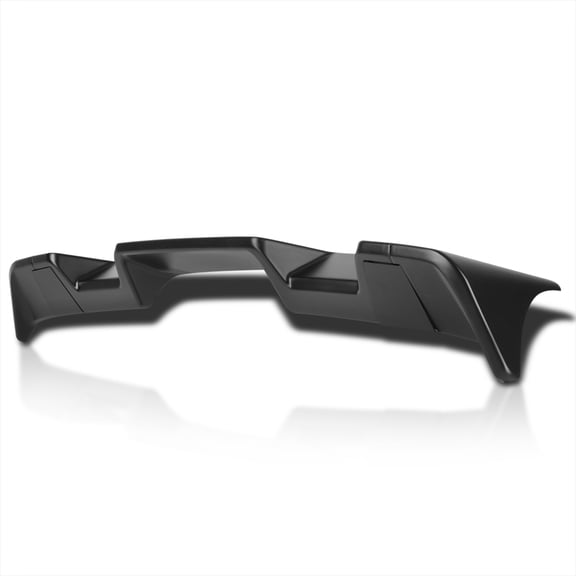 Spec-D Tuning Matte Black ABS Cab Roof Spoiler For 2008-2014 GMC Sierra 2500HD and 3500HD Models