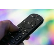 GE OneTouch Universal Remote Control for Samsung Smart TV, LG, Sony, VIZIO, Fire TV, Roku TV, Remote Replacement, Backlit, Black