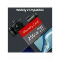 thumbnail image 2 of Tarjeta de memoria TF/microSD de 256 GB, estándar U3 y Clase 10, rendimiento premium, incluye adaptador, para cámaras, drones, teléfonos y consola Nintendo Switch (gris), 2 of 6