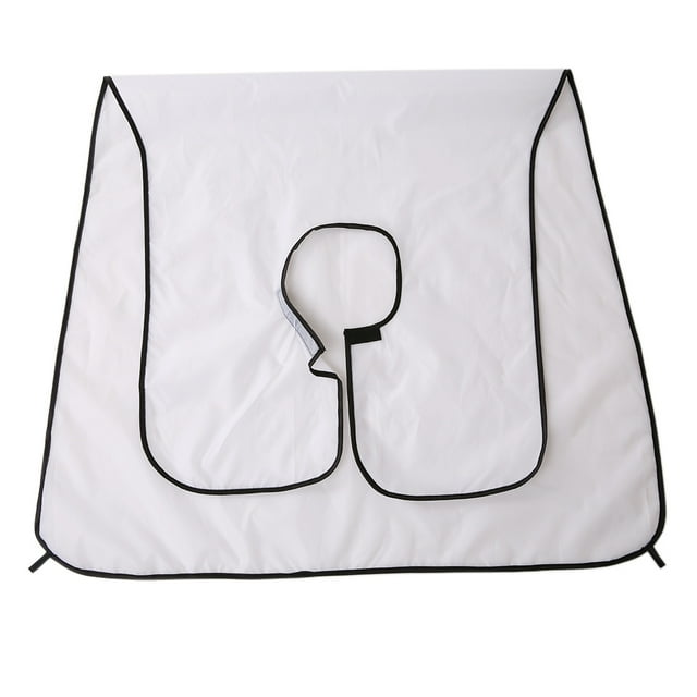Tablier de Rasage pour Barbe, Tissu de Rassemblement, Coupe, Teinture pour Poils du Visage, Coupe-Tailles, Attrapeur avec Deux Ventouses