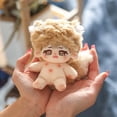 thumbnail image 2 of Mini muñeca Idol Kawaii de 10cm, muñeco de estrella de peluche de Anime, figura personalizada, juguetes de algodón para bebés llorones, regalo para fanáticos, 2 of 5