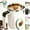 White, variant on Automatic Magnetic Stirring Cup, Electric Coffee Mug with Built-in LCD Display, Rechargeable Self Stirring Coffee Mug for Home Office Travel