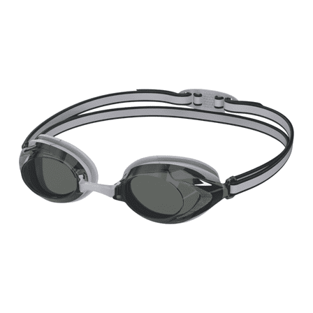 Speedo Junior Vanquisher 3.0 Swimming Slide & Lock Nose Bridge Goggle, Gray