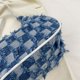 thumbnail image 3 of 1052 Bolso Mezclilla Bolso Hombro Lona Gran Capacidad Versátil Portátil Casual Axila Bolso Mujer (Azul Claro) Azul, 3 of 9