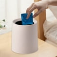 thumbnail image 6 of ToyKingdee Scandinavian Square Mini Desktop Garbage Can Without Cover Coffee Table Living Room Office Study Double Japanese Plain Originality, 6 of 6