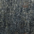 thumbnail image 4 of 8' Gray and Orange Abstract Power Loom Runner Rug, 4 of 9