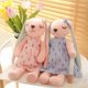 thumbnail image 1 of Juguetes para bebés de 0 a 12 meses, edredón suave de animales de peluche, conejito, juguetes de peluche para dormir, 1 of 5