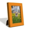 thumbnail image 2 of Modern 3.5 in. x 5 in. Orange Picture Frame (Set of 2), 2 of 9