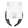 thumbnail image 4 of Wild Primrose by Scunci Knotted Fashion Fabric Headband in Animal Print, 1ct, 4 of 7