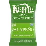 Kettle Brand Potato Chips, Jalapeno Kettle Chips, 8.5 oz