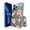 Flowers & Butterfly, variant on Xpression Phone Case For Apple iPhone 16e /iPhone SE4 Floral Pattern Hybrid Transparent TPU Silicone, Shock Absorption Bumper, Hard Back Slim Cover, Red Blooms Blossom