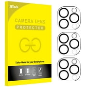 JETech Camera Lens Protector Compatible with iPhone 13 Pro Max 6.7-Inch and iPhone 13 Pro 6.1-Inch, 9H Tempered Glass, HD Clear, Anti-Scratch, Case Friendly, Does Not Affect Night Shots, 3-Pack