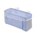 thumbnail image 1 of Bedside Storage Large Capacity Removable Cotton Linen Table Cabinet Hanging Pocket for Bedroom, 1 of 6