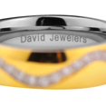 thumbnail image 2 of Men's Titanium Two-Tone Wedding Band, 2 of 2