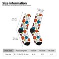 thumbnail image 2 of Balery Color Balls Calcetas Largas con Estampado para Hombre y Mujer – Suaves y Transpirables, Talla Única (US 5-11), 2 of 6