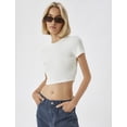 thumbnail image 3 of Basic Crop T-Shirt, 3 of 6