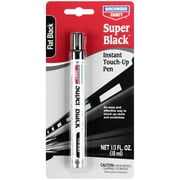 Birchwood Casey Long-Lasting Fast-Drying Super Black Touch-Up Pen for Deep Scratches and Worn Areas, FLAT BLACK, 0.33 OUNCE