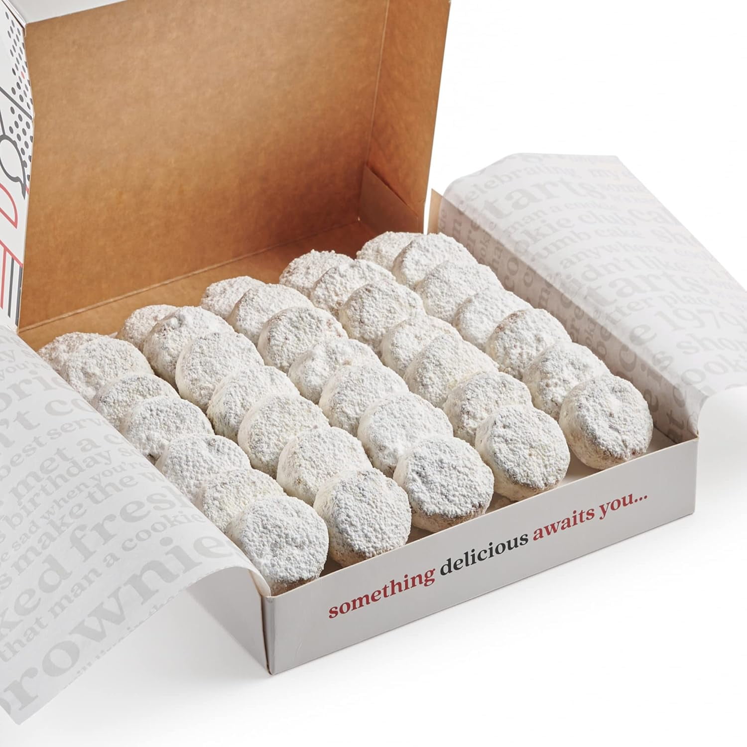 David's Cookies Butter Pecan Meltaway Pecan Meltaways Butter Cookies in Sweet Sampler Treat, 16 oz