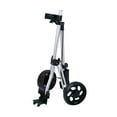 thumbnail image 5 of Golf Push Pull Cart, Lightweight Foldable 2 Wheels Push Pull Golf Cart Trolley with Foot Brake, Walking Push Golf Cart,Lightweight Aluminum Frame, 55.5" x24" x 42.5" (L x W x H), 5 of 7
