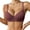 Brown, variant on ,Women's Underwire Full Coverage Deep V Bras Breathable Supportive Anti Sagging Bra Push up Lifting Gathering Bralettes Grey 75B