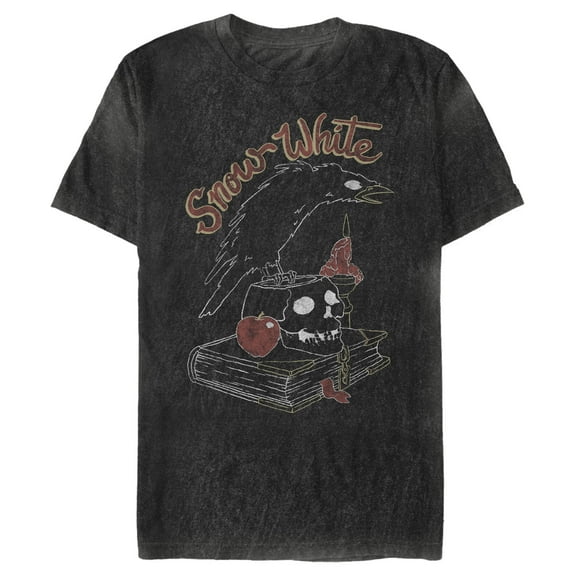 Men's Snow White and the Seven Dwarfs Pet Raven Graphic T-Shirt