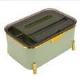 thumbnail image 2 of Soporte para Caja de Pañuelos Ticfox con almacenamiento verde claro, 2 of 14