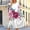 Hot Pink, variant on Ynynloco Women's Casual Long Sleeve Dresses A line Empire Waist Knee Length Loose Swing Party Dress with Pockets