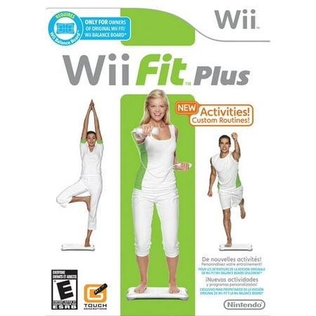 Nintendo Wii Fit Plus - Game Only (Wii) (Best Wii Motion Plus Games)