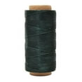 thumbnail image 2 of Flat Waxed Thread for Leather Sewing - Leather Thread Wax String Polyester Cord for Leather Craft Stitching Bookbinding by Mandala Crafts 210D 1mm 197 Yards Green, 2 of 4
