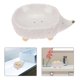thumbnail image 2 of Hedgehog Soap Box Toilet Soap Holder for Storage Use White Ceramic, 2 of 5