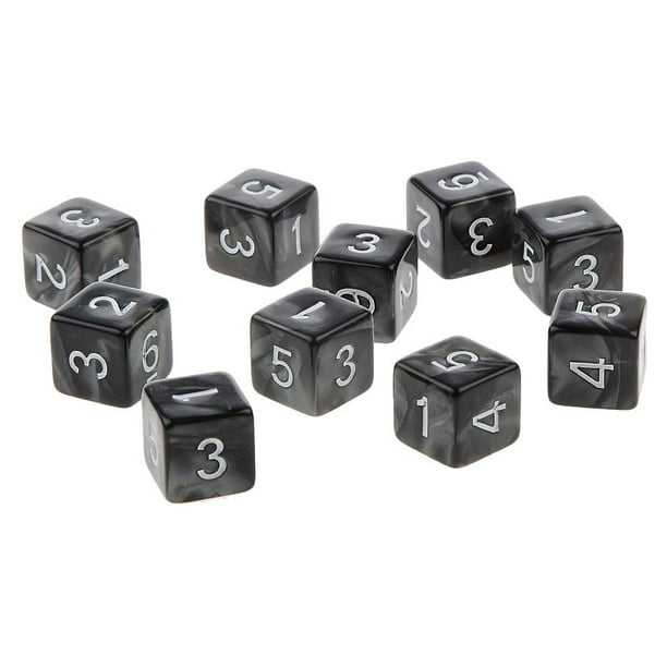 Set De 30 Dados De Seis Caras (D6) En 6 Colores – Perfectos Para Juegos De Mesa, D&D Y Actividades Educativas