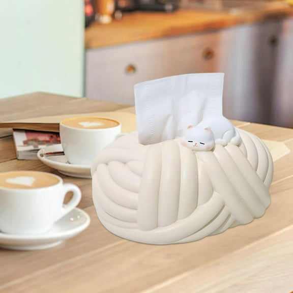 Tissue Box Cover Toilet Paper Box Bathroom Organizer Home Decoration Case Tissue