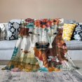 thumbnail image 2 of Qinduosi Highland Cow Blanket,  Flannel Cute Highland Cow Themed White Throw, Soft Nap Throw Blanket for Home Boys Girls Women Highland Cow Lovers Gifts, 2 of 6