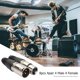 thumbnail image 5 of 8pcs MIC Cable Terminal 4 Male 4 Female 3Pin Microphone Plug for Power Amplifier, 5 of 9