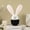 Black#241, variant on RuiJiao Sisal Faceless Dwarf Doll Easter Decoration, Handcrafted Bunny Spring Home Decor for Farmhouse Table Centerpiece and Gift