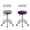 thumbnail image 2 of Bar Stool Covers Round, Cosmic Cat Psychedelic Journey Bar Stool Cushion Covers Seat Cushion With Elastic Bands, Chairs Covers For Kitchen Dining Room 12-14 Inch, 2 of 7