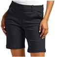 thumbnail image 1 of zbxnLI Bermuda pour Femmes Été Décontracté Taille Haute Jambe Droite Extérieur Randonnée Voyage Shorts avec Poches, 1 of 7