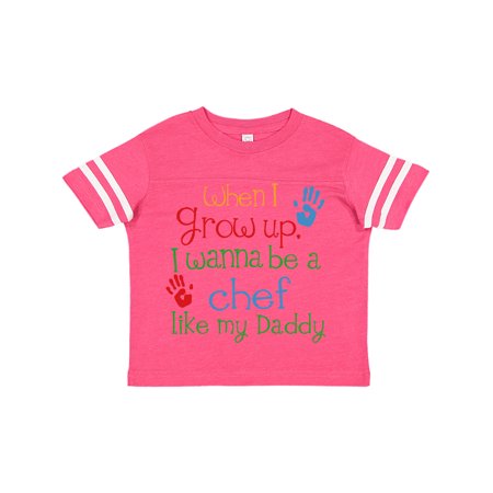 

Inktastic Chef like Daddy Gift Toddler Boy or Toddler Girl T-Shirt