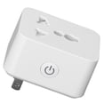 thumbnail image 1 of Smart Outlet, Flame Retardant PC Schedule and Timer Function Smart Plug Voice and APP Control 2.4G 15A US Plug AC 100 To 240V  for Travel, 1 of 7