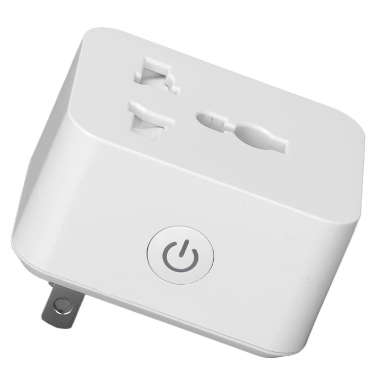 240 Volt Indoor Smart Plug Push Button Socket Universal Version
