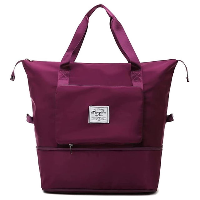 Bolsa De Viaje Plegable Equipaje De Gran Capacidad Separación En Seco Y Húmedo Equipaje De Mano Bolsa De Viaje Bolsa De Compras De Hombro Bolsas Deportivas Guardurnaity AP006914-04
