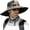 Khaki Ink, variant on ?Oversize XXL&Wide Brim? Sun Hats for Men, ?UPF50+? Fishing-Hat Boonie Bucket for Hiking Safari Beach Garden