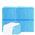 thumbnail image 2 of Disposable Underpads with Light Absorbency, Safe and Skin-Friendly Materials for Bed Protection, Poly Backsheet for Leak-proof Design, Easy to Use for Puppy Training and Furniture Protection (100Pcs), 2 of 8
