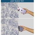 thumbnail image 6 of Vargottam Floral Sketch Design Blackout Curtains - Set of 2 Panels, 52 x 108 Inches Each - Light Blocking & Thermal Insulated Drapes with Grommet Top for Bedroom & Living Room - Beige, 6 of 9