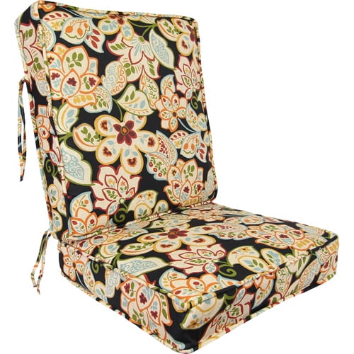 Jordan Manufacturing Floral Outdoor Deep Seating Cushion, Multiple ...