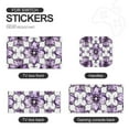 thumbnail image 4 of POBUDS Switch Skin | Sticker Wrap Vinyl Decal | Set Compatible with Nintendo Switch ( Switch Standard, Purple Flower), 4 of 5