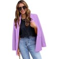 thumbnail image 2 of Women Business Jackets Open Front Blazer Ladies Casual Long Sleeve Work Outwear, 2 of 3