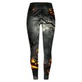 thumbnail image 7 of mgoYE Halloween Yoga Pants Women High Waisted Tummy Control Printed Soft Stretchy Workout Yoga Pants Women Leggins Size XL, 7 of 7